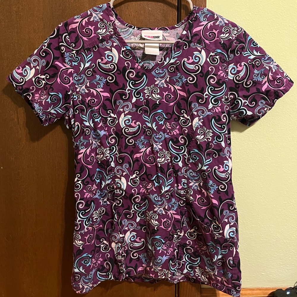 Scrub Star Scrub top